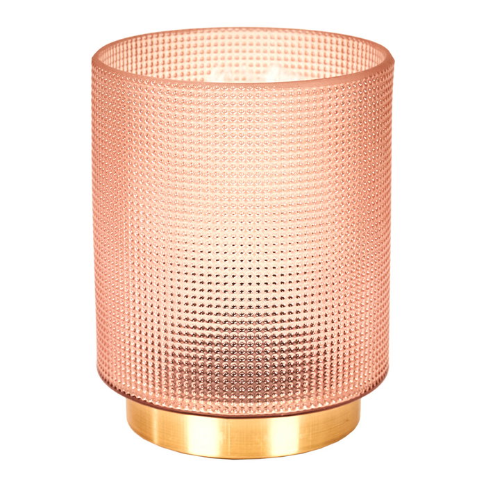 Home Deco Factory Lámpara de Mesa Rosa Home Deco Factory Lámpara de Mesa Rosa