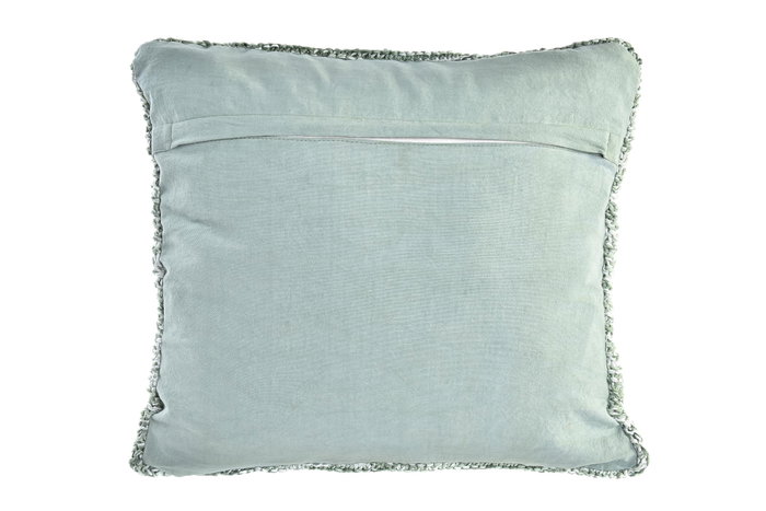 DKD Home Decor Cojín Algodón Poliéster 45x10x45 Verde Surtido 2 Unidades