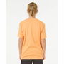 Camiseta de Manga Corta Infantil Rip Curl Raw Energy Frame Tee Naranja