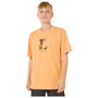 Camiseta de Manga Corta Infantil Rip Curl Raw Energy Frame Tee Naranja