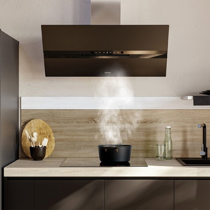 Campana Convencional Cecotec Bolero Flux DT 908010 Negro