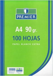 MANIPULADOS ZORRILLA Caja de 25 paquetes de papel A4 Premier 90g 100 hojas