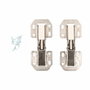 Edm Bisagra cazoleta sobreponer modelo BC10, acero zincado, 104 x 44 mm