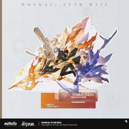 Honkai: Star Rail Figura acrilico Preservation of Path Series Trailblazer Male 25 cm