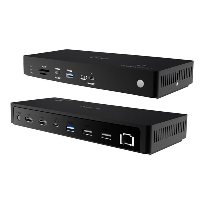 i-tec CAINTGDUAL4KDOCPD Docking Station Thunderbolt 4 12 en 1 - 96W PD, Triple Monitor 8K, 2xHDMI, DP, 2.5G LAN, 3xUSB-A, USB-C, Lector Tarjetas, Kensington i-tec CAINTGDUAL4KDOCPD Docking Station Thunderbolt 4 12 en 1 - 96W PD, Triple Monitor 8K, 2xHDMI, DP, 2.5G LAN, 3xUSB-A, USB-C, Lector Tarjetas, Kensington