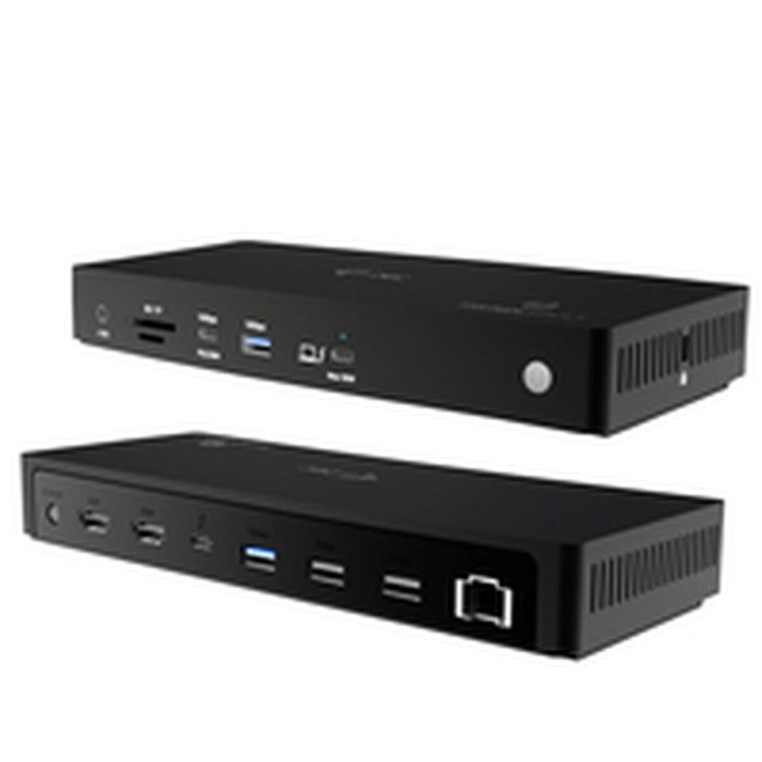 I-TEC Estación de Conexión Thunderbolt 4 CAINTGDUAL4KDOCPD 12 en 1