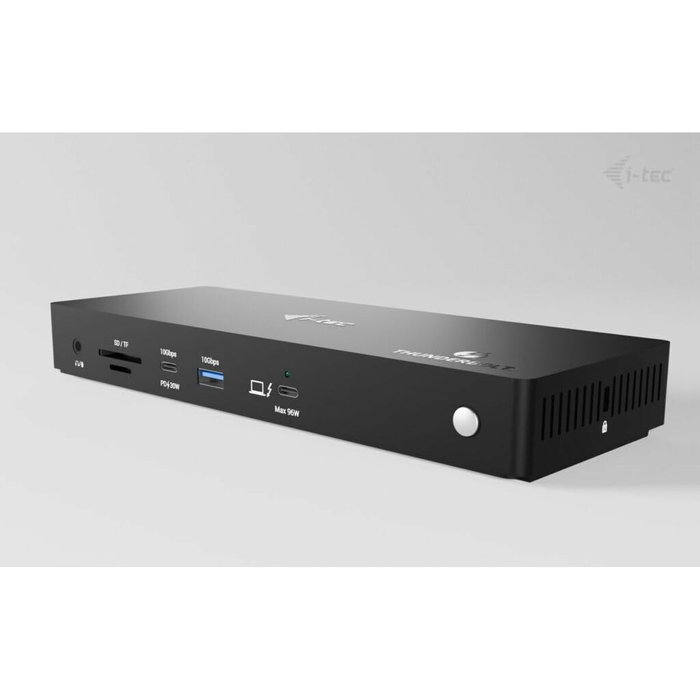 I-TEC Estación de Conexión Thunderbolt 4 CAINTGDUAL4KDOCPD 12 en 1