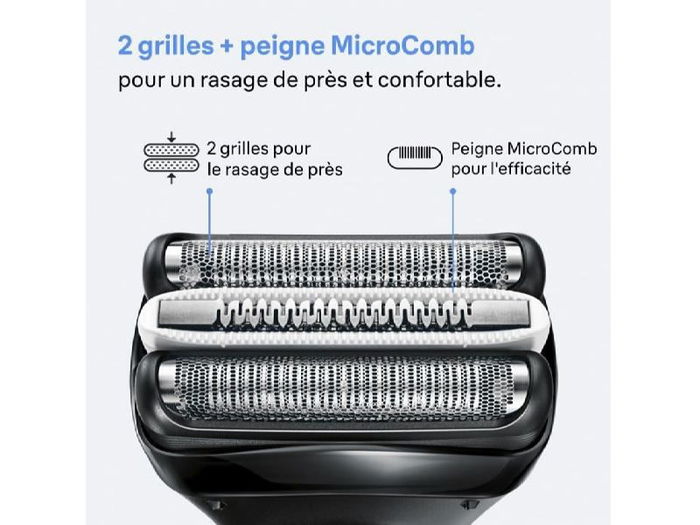 Braun Serie 3 - Cabezal de Afeitadora de Repuesto, Repuesto Original - Referencia CABEZAL BRAUN AFEITADORA SERIE 3