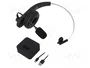 LogiLink BT0059 Auriculares Monoaurales Bluetooth con Diadema y Base de Carga Negro