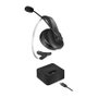 LogiLink BT0059 Auriculares Monoaurales Bluetooth con Diadema y Base de Carga Negro