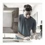 LogiLink Auriculares Diadema Bluetooth Mono BT0059 para Oficina/Call Center con Micrófono Boom, Base de Carga y USB, Negro