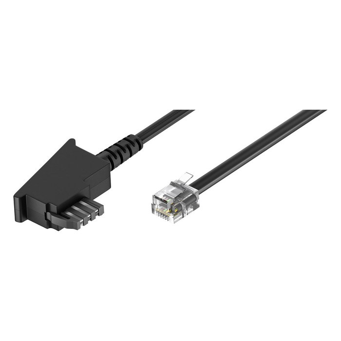 Goobay Cable de teléfono 50236, 3 m
