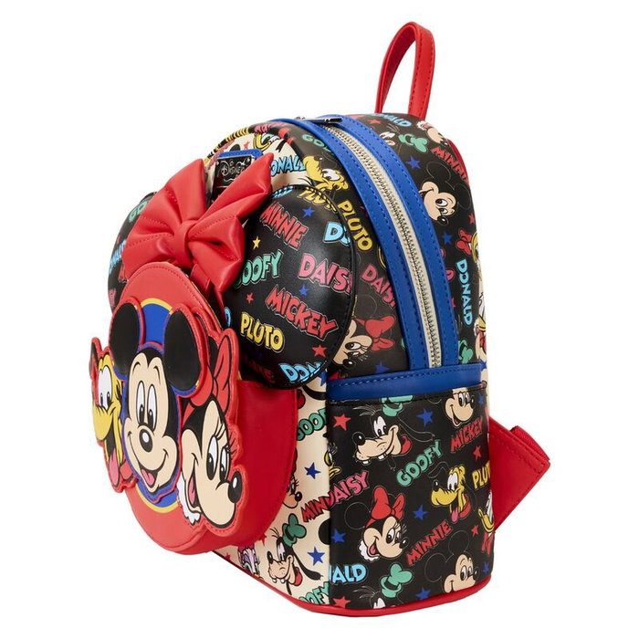 Loungefly Mochila con Diadema de Orejas Mickey and Friends Classic Disney 26cm Piel Vegana Loungefly Mochila con Diadema de Orejas Mickey and Friends Classic Disney 26cm Piel Vegana