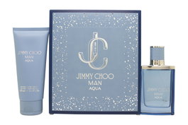 Jimmy Choo Man Aqua Gift Set 50ml EDT + 100ml Shower Gel