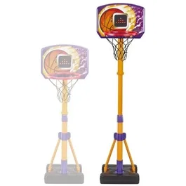 Vtech Canasta de Baloncesto con Pantalla Electrónica 80-571422-022, Ajustable de 1m a 1.40m para Niños