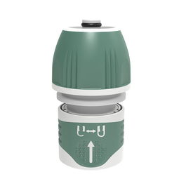 Aqua Control Conector Rápido de Manguera Stop Universal 1/2 pulg - 5/8 pulg para Riego