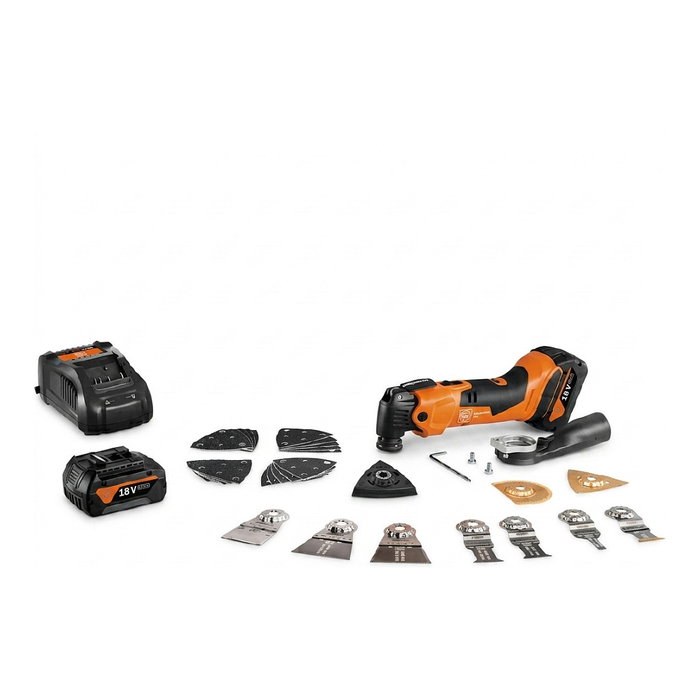 Fein Multimaster AMM 500 PLUS TOP 4.0Ah AS con 2 baterías