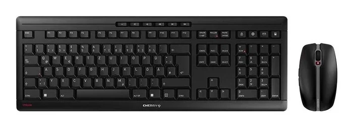 CHERRY Stream Desktop Conjunto de Teclado y Ratón Inalámbrico JD-8500DE-2 Negro CHERRY Stream Desktop Conjunto de Teclado y Ratón Inalámbrico JD-8500DE-2 Negro