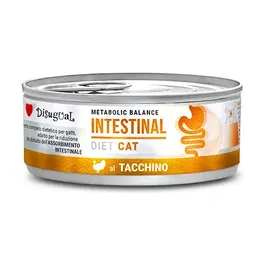 Disugual Diet Cat Intestinal Pavo Alimento Húmedo para Gatos 12x85 gr