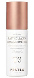 T3 Baby Collagen Glow Serum Mist, Hidratación, Antes y después del maquillaje, Spray, Para la cara, 50 ml