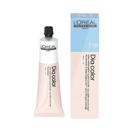 L'Oréal Professionnel Paris DIA COLOR 7.18 Rubio Ceniza Moca L'Oréal Professionnel Paris DIA COLOR 7.18 Rubio Ceniza Moca