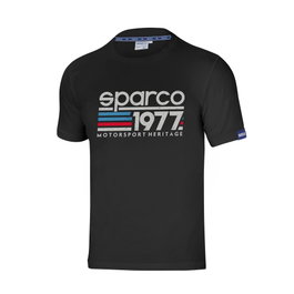 Sparco Camiseta 1977 Negro Talla S
