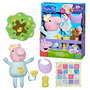 Hasbro Peppa Pig Muñeca Evie Gruñidos y Abrazos G1637 con Sonidos y Accesorios Interactivos Juguete +3 Años
