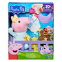 Hasbro Peppa Pig Muñeca Evie Gruñidos y Abrazos G1637 con Sonidos y Accesorios Interactivos Juguete +3 Años