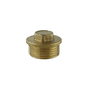 Aqua Control Tapón Macho de 1/2" Latón para Tubería Zincado