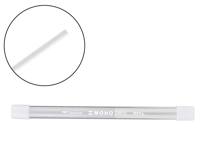 Tombow Recambio Portagomas Mono Zero Punta Redonda 2,3 mm