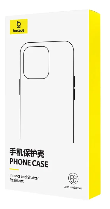 Baseus Funda Crystal Series para iPhone 16 - Transparente, Magnética, Compatible MagSafe, Resistente a Golpes y Caídas