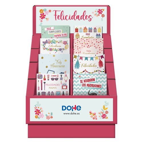 Tarjeta De Felicitacion Dohe 115X170 Everyday Surtido Expositor De 48 Tarjeta De Felicitacion Dohe 115X170 Everyday Surtido Expositor De 48