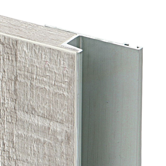 HERRAJES ALK Perfil Tirador Aluminio Calas 50A Efecto Inox (Set de 3) HERRAJES ALK Perfil Tirador Aluminio Calas 50A Efecto Inox (Set de 3)