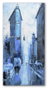 DKD Home Decor Cuadro Lienzo MDF 60x3x120 Ciudad Surtido de 2 unidades