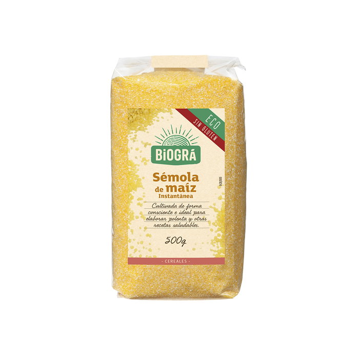BIOGRA Sémola de Maíz Bio 500g BIOGRA Sémola de Maíz Bio 500g