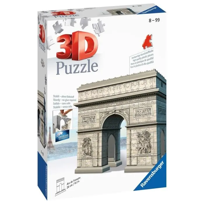 Ravensburger Puzzle 3D Arc de Triomphe 216 piezas