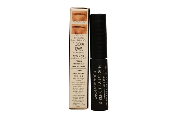 bareMinerals Strength & Length Serum-Infused Brow Gel 5ml - Honey