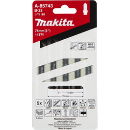 Makita Hoja de sierra para caladora B-23