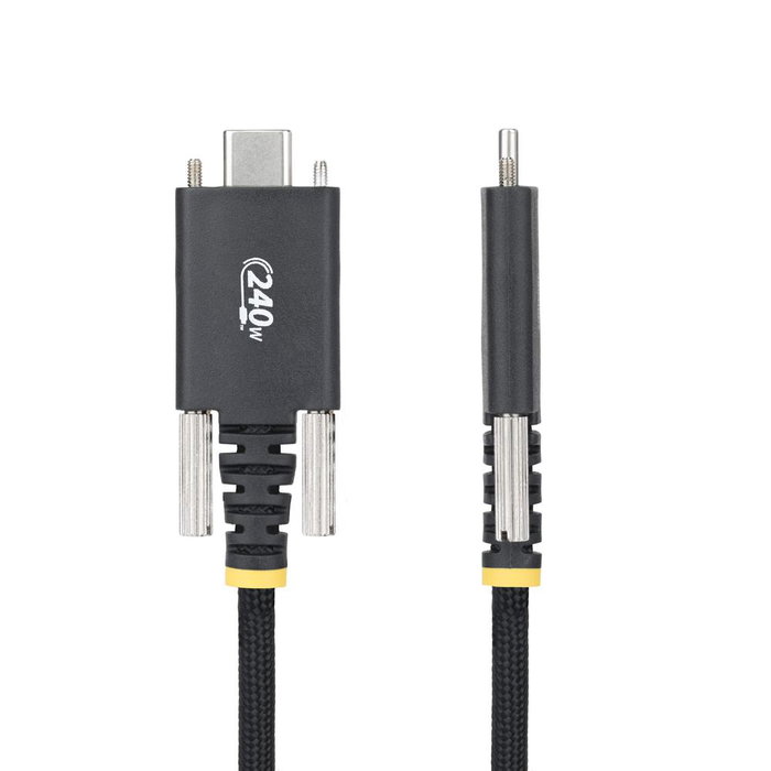 STARTECH Cable cargador USB-C de 2m - USB Tipo C de 240W