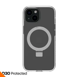 Dbramante1928 Iceland Ultra D3O MS Kick - Funda Transparente con Tecnología D3O para iPhone 16e / 15 / 14 / 13 (6.1")