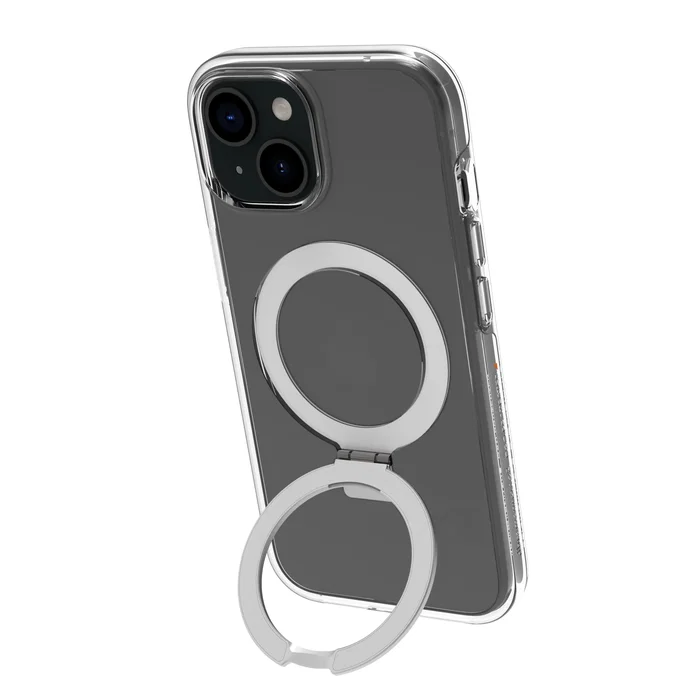 Dbramante1928 Iceland Ultra D3O MS Kick - Funda Transparente con Tecnología D3O para iPhone 16e / 15 / 14 / 13 (6.1")