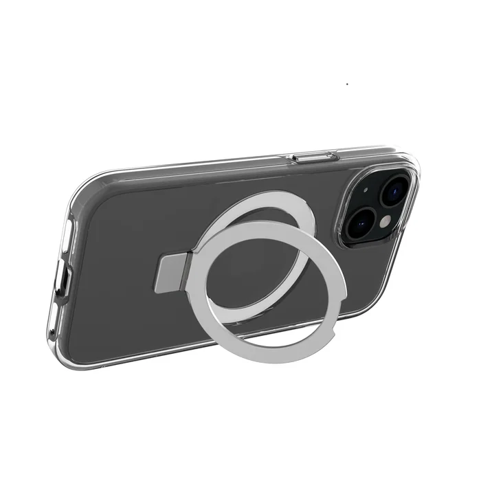 Dbramante1928 Iceland Ultra D3O MS Kick - Funda Transparente con Tecnología D3O para iPhone 16e / 15 / 14 / 13 (6.1")