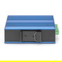 Digitus Switch de Red Industrial 5 Puertos Gigabit, 4 Puertos PoE+ (30W c/u), Unmanaged, 10 Gbps, Montaje Pared/DIN, Negro/Azul, DN-651120