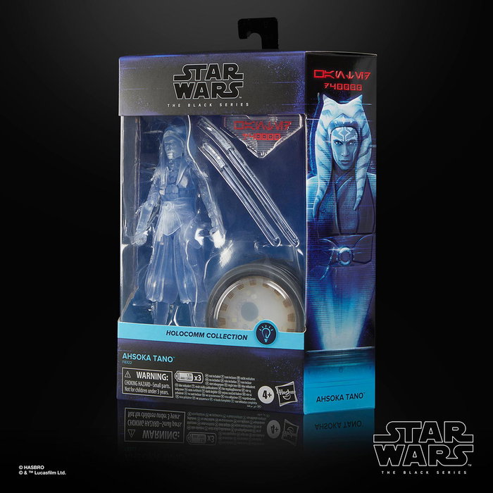 Hasbro Figura Ahsoka Tano F8322 Star Wars The Black Series Holocomm Collection 15cm
