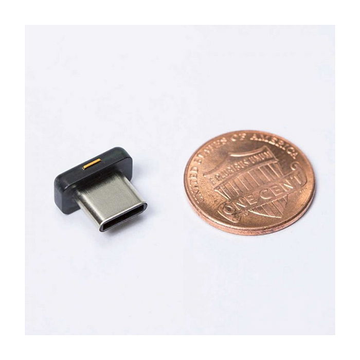 Yubico YubiKey 5C Nano Security Key - Llave de Seguridad USB-C Negra