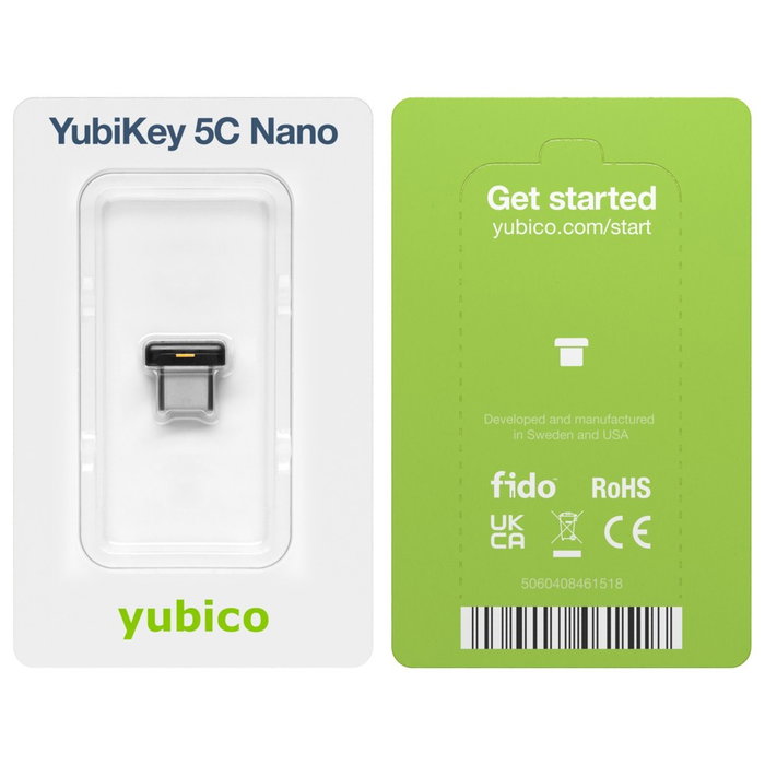 Yubico YubiKey 5C Nano USB-C