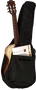 Tobago Funda para Guitarra Clásica 1/2, Poliéster 600D, Acolchado 5mm, Bolsillo y Correas Ajustables
