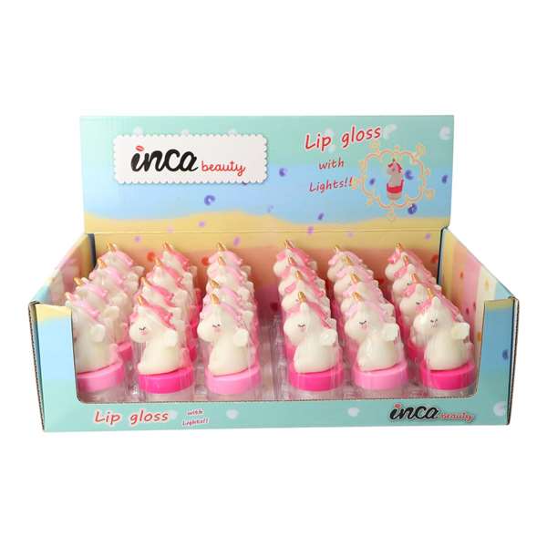 Pintalabios Lip Gloss Conejito con Luz Led Pintalabios Lip Gloss Conejito con Luz Led