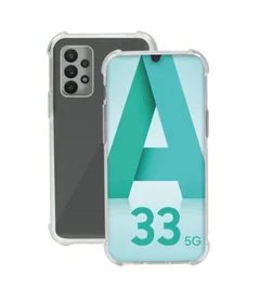 Mobilis Funda r Series Transparente para Samsung Galaxy A33 5G - Carcasa Blanda de Protección