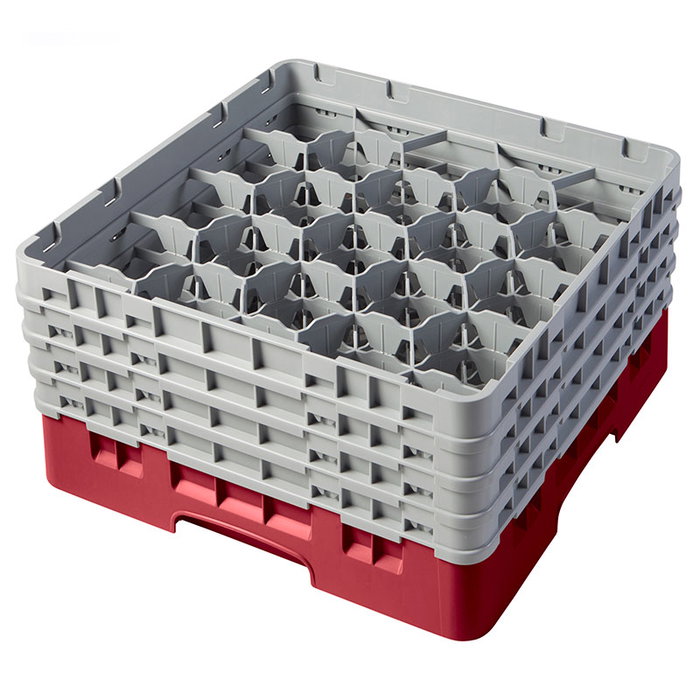 CAMBRO Cesta de lavado 20 comp. 4 alturas Arándano CAMBRO Cesta de lavado 20 comp. 4 alturas Arándano